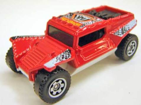 Coyote 500, Bright Red - Outdoor Sportsman toy car collectible - Main Image 2