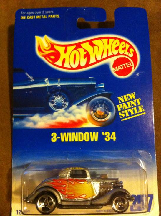 3 -Window ’34 - 1998 Mainline Cars toy car collectible - Main Image 1