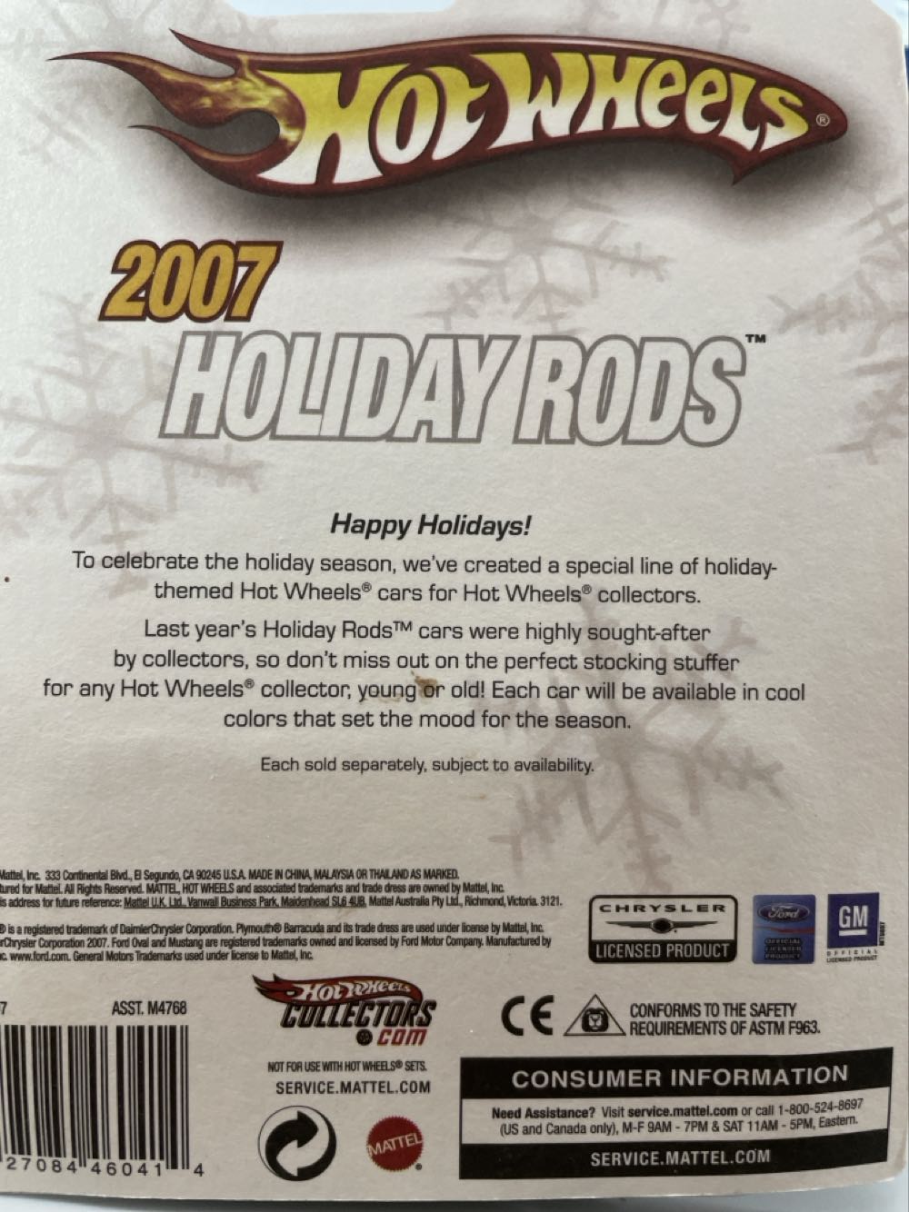 Hiway Hauler - 2007 Holiday Rods toy car collectible - Main Image 3