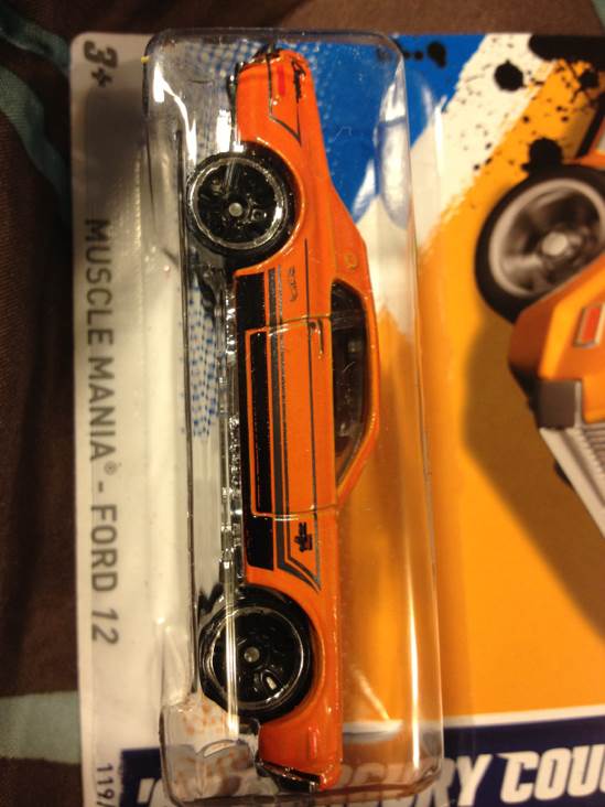 68 Murcury Cougar - Muscle Mania Ford 12 toy car collectible - Main Image 2