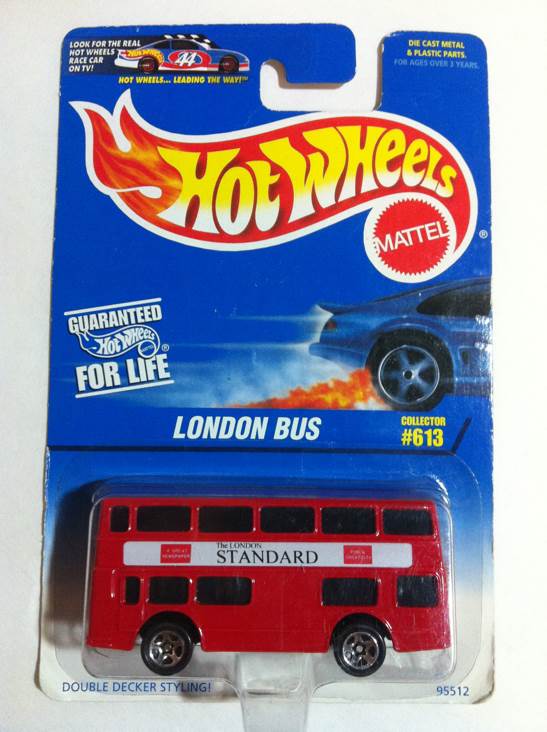 London Bus - Hot Wheels toy car collectible - Main Image 1