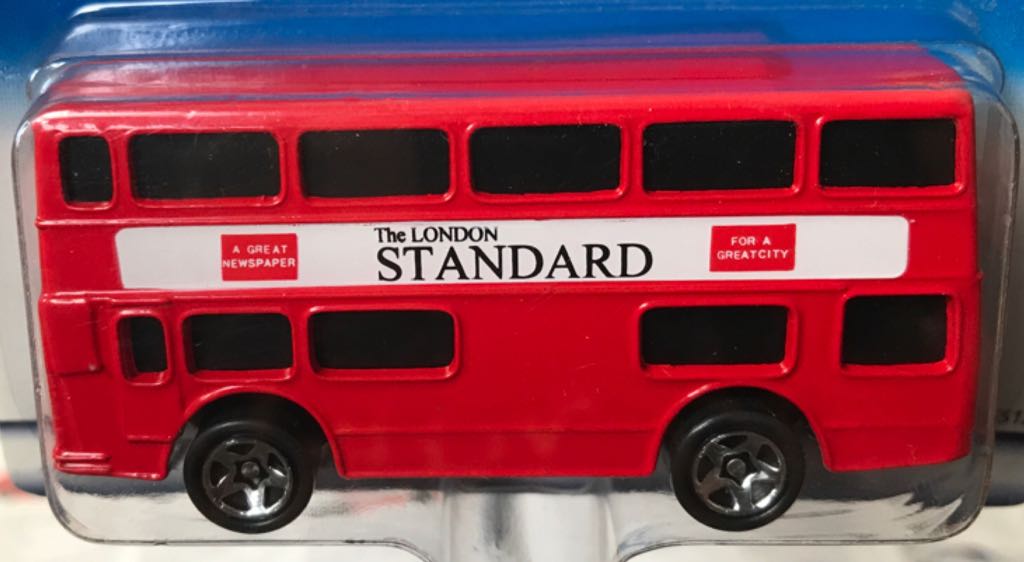 London Bus - Hot Wheels toy car collectible - Main Image 2