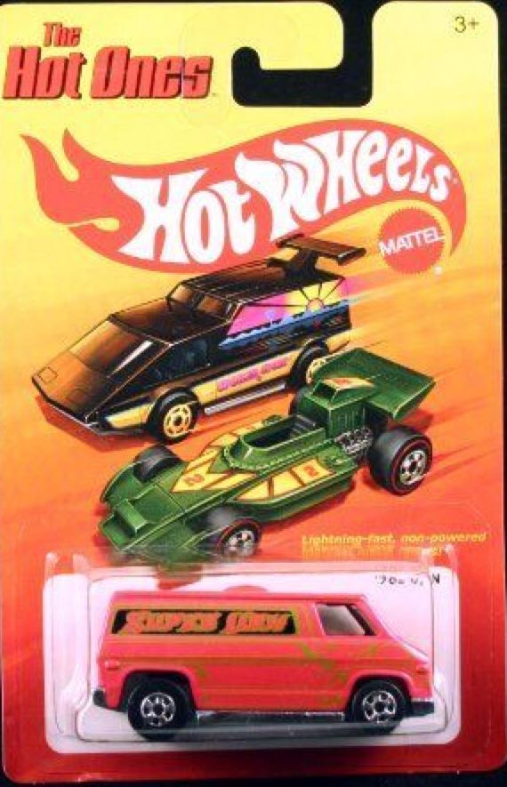 ‘70s Van - The Hot Ones toy car collectible - Main Image 2