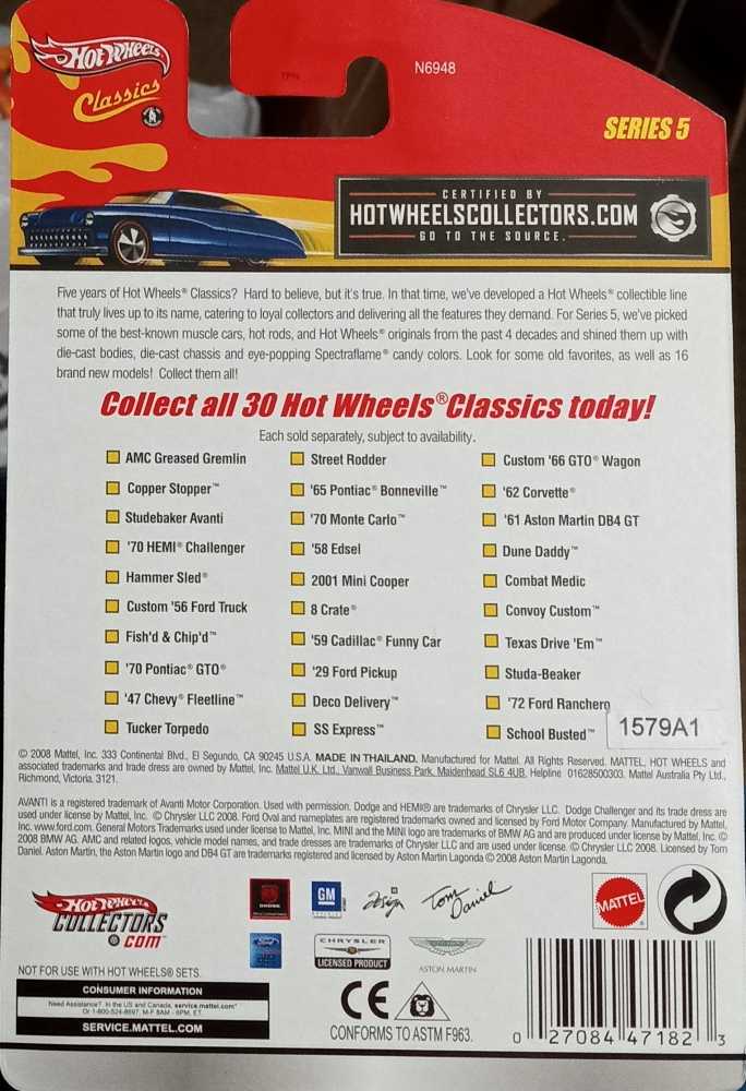 Copper Stopper (Classics) - HW Classics Series 5 toy car collectible - Main Image 2