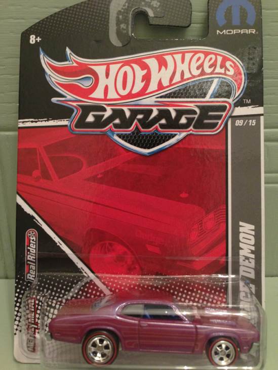 Dodge Demon ’71 - Hotwheels Garage Mopar toy car collectible - Main Image 1