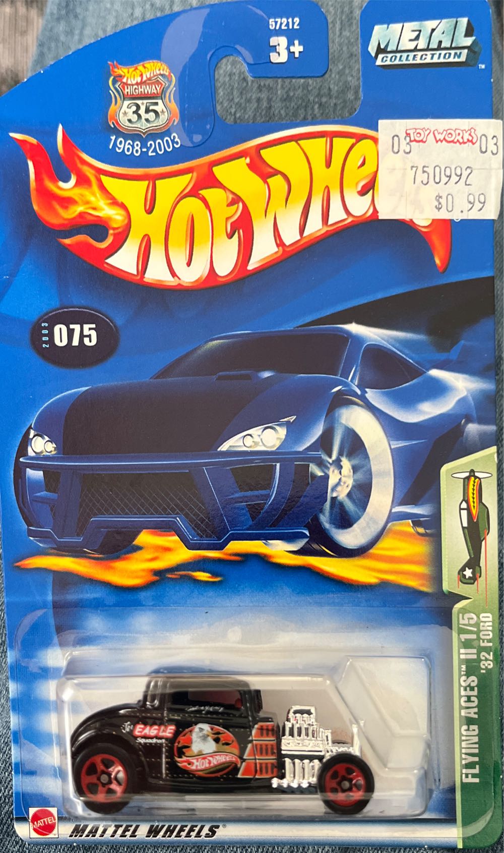 ‘32 Flying Aces II Ford Coupe - 2003 Flying Aces II Series toy car collectible - Main Image 2