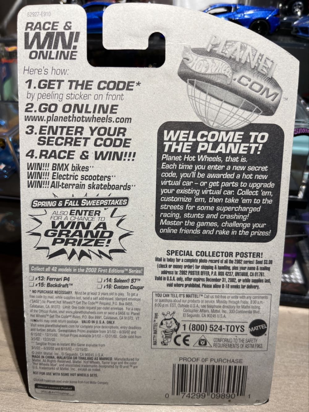 Custom Cougar - 2002 First Editions toy car collectible - Main Image 3