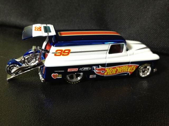 55 chevy panel  toy car collectible - Main Image 2
