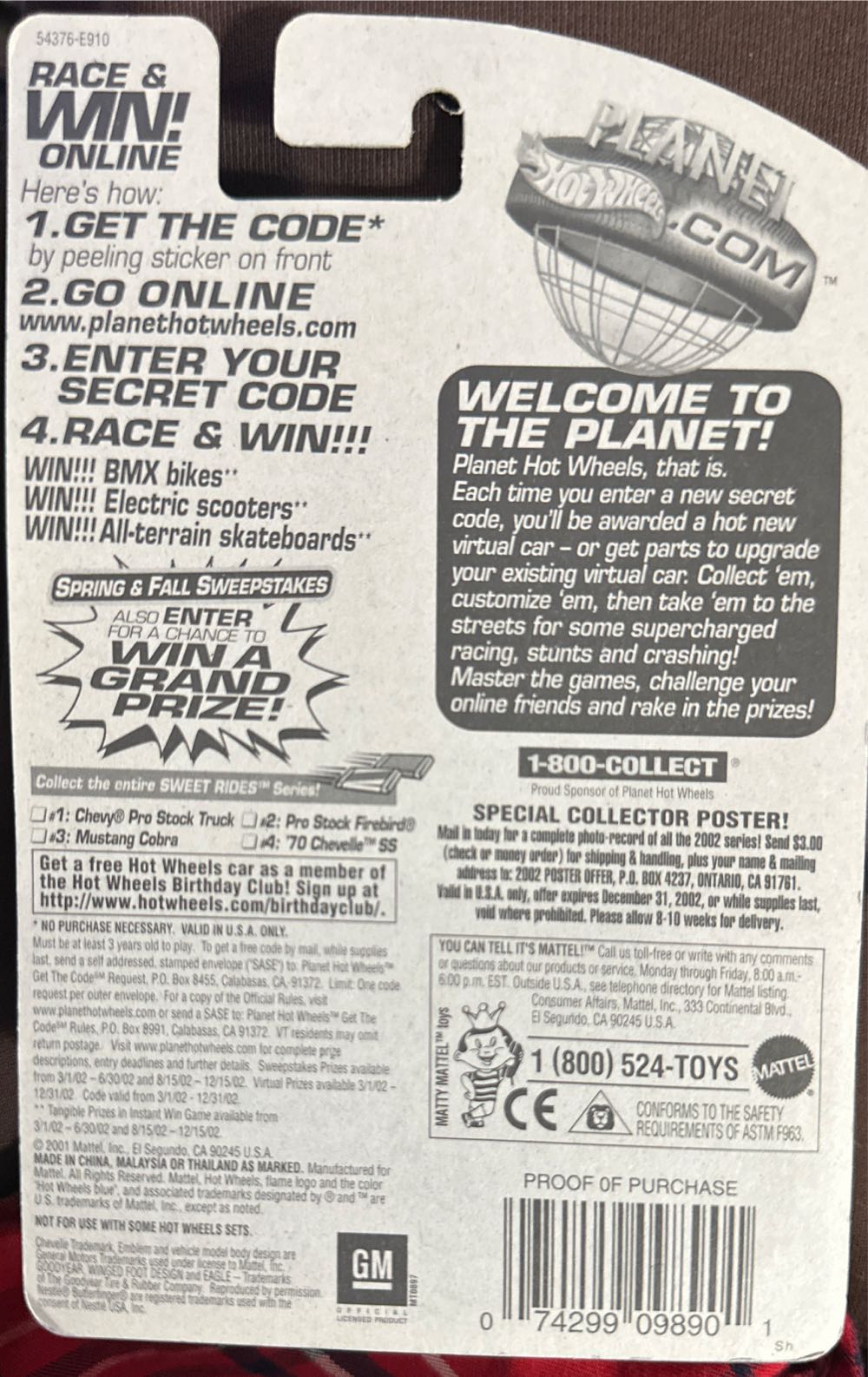 ‘70 Chevelle SS - Sweet Rides toy car collectible - Main Image 2