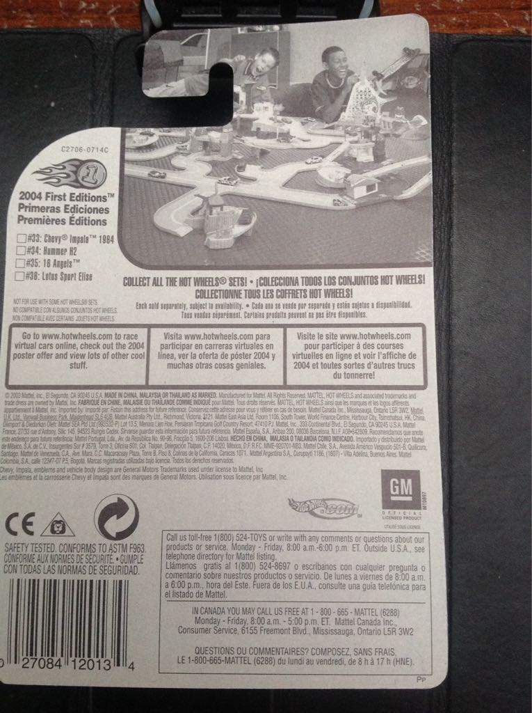 ‘Tooned Chevy Impala 1964 - 2004 First Editions toy car collectible - Main Image 2