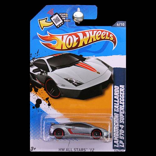 Lamborghini Gallardo LP 570-4 Superleggera - 2012 HW All Stars toy car collectible - Main Image 2