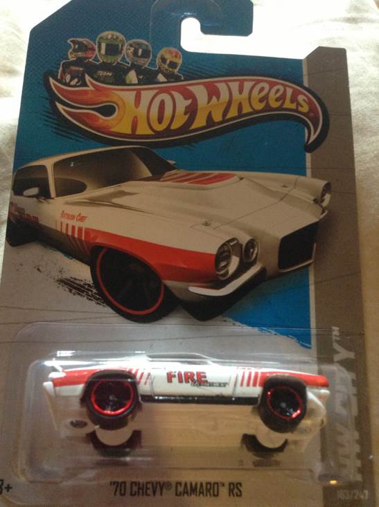1970 Camaro RS - HW Main Street toy car collectible - Main Image 1