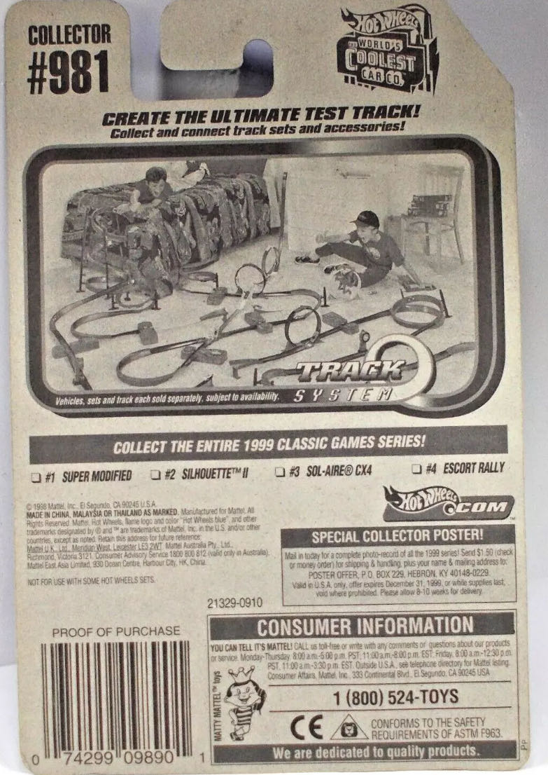 Super Modified - 1999 - HW Classic Games Series toy car collectible - Main Image 3