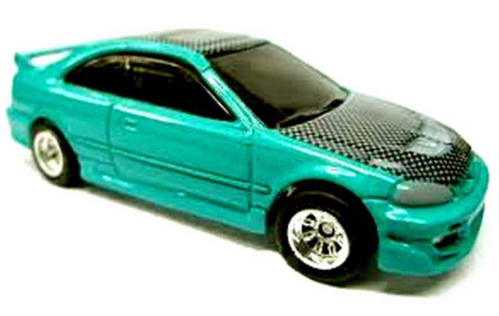 2001 Honda Civic SI - Hot Wheels Boulevard: Big Hits toy car collectible - Main Image 2