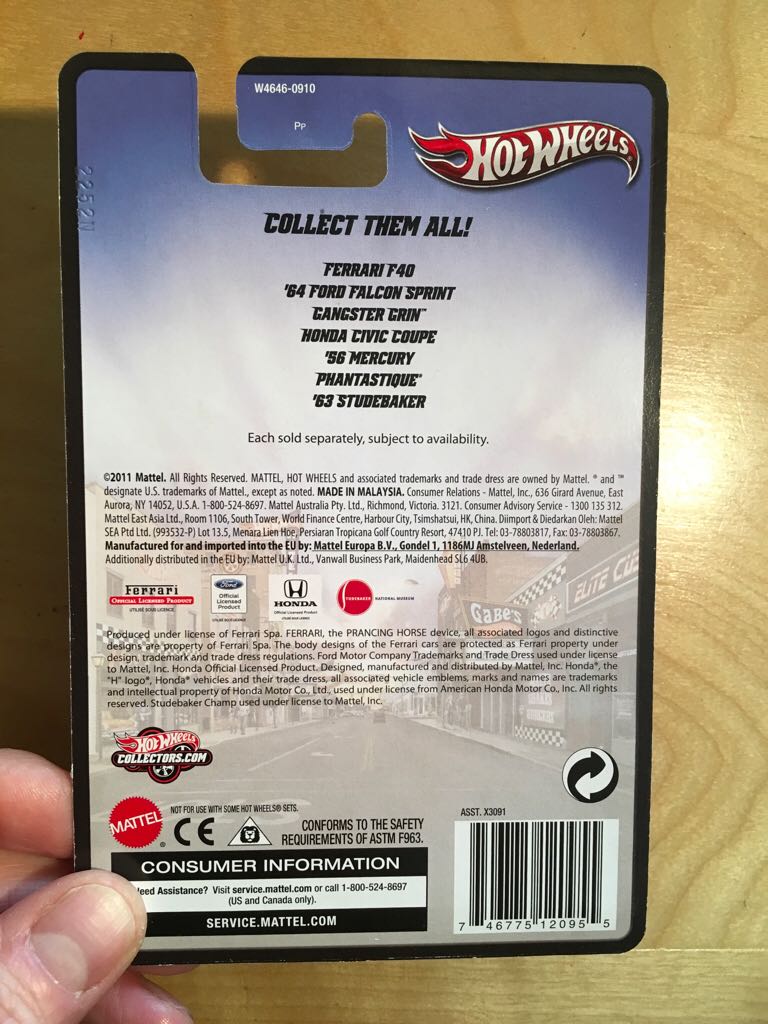 ’63 Studebaker - 2012 Boulevard - Legends toy car collectible - Main Image 2