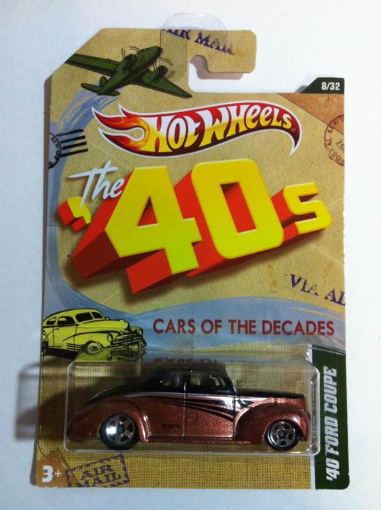 ’40 Ford Coupe - Cars Of The Decades 40’s toy car collectible - Main Image 1