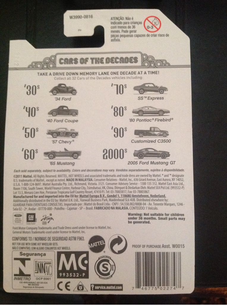 ’40 Ford Coupe - Cars Of The Decades 40’s toy car collectible - Main Image 2