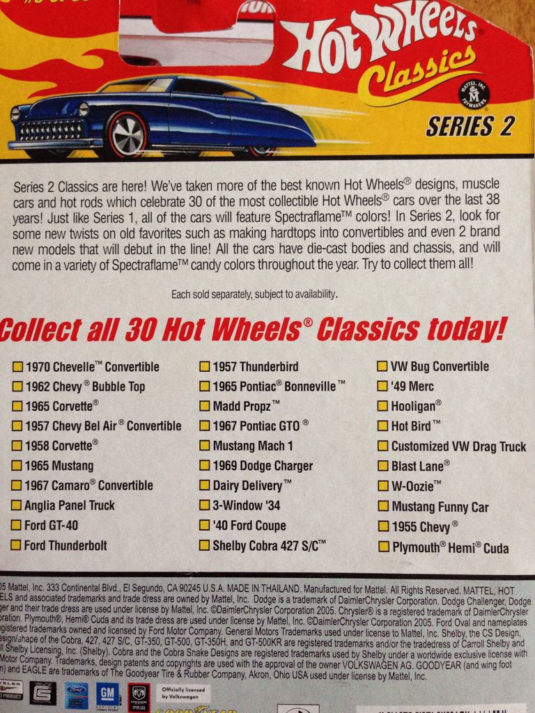 1965 Corvette - 2006 Hot Wheels Classics #2 toy car collectible - Main Image 2