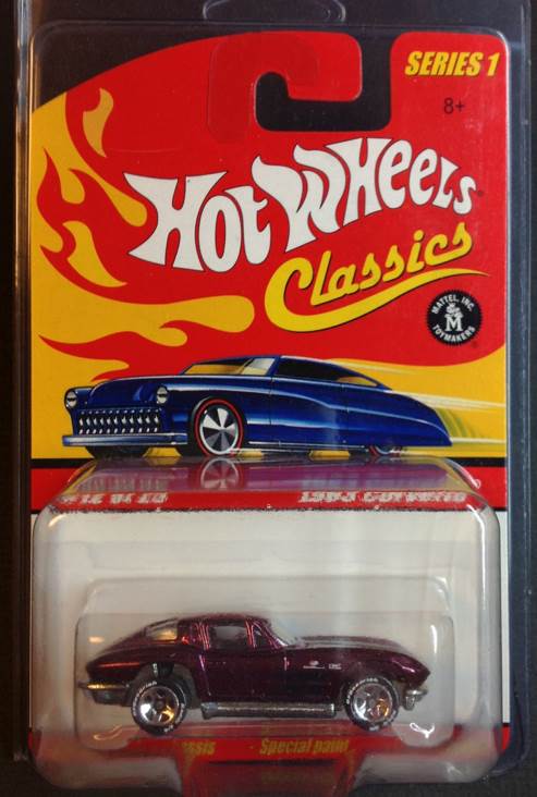Corvette 1963 - Classics - 0025 - Classic Series 1 toy car collectible - Main Image 1