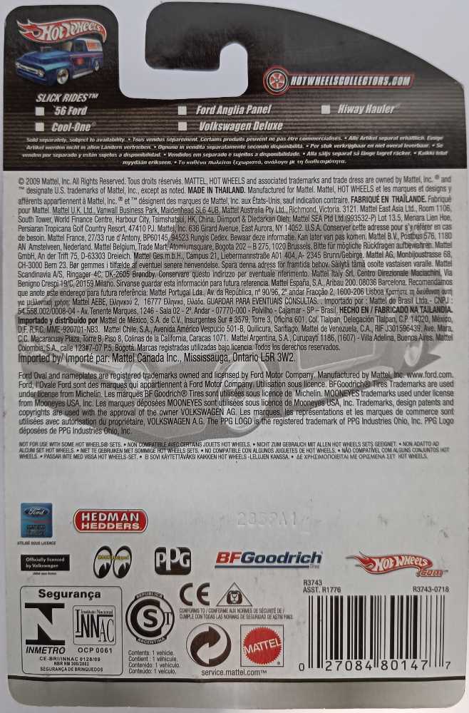 ’56 Ford - Hot Wheels Delivery - Slick Rides toy car collectible - Main Image 2