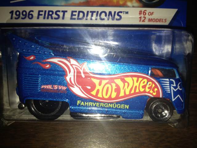 Vw Drag Bus - 1996 First Editions toy car collectible - Main Image 2