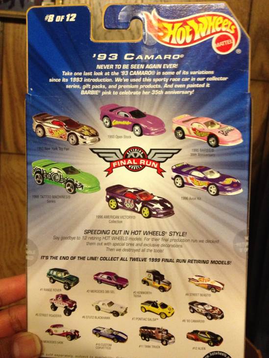 1999 Final Run - 1999 Final Run toy car collectible - Main Image 2