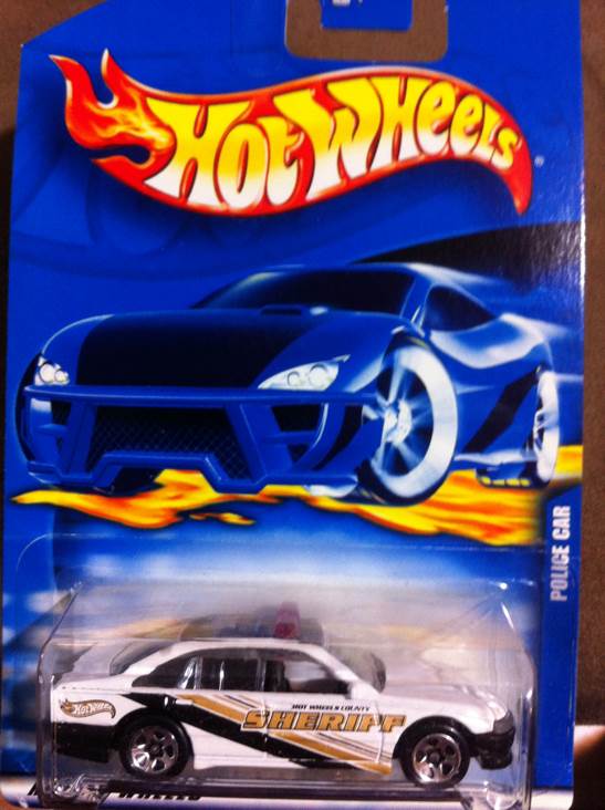 Police Car toy car collectible - Main Image 1