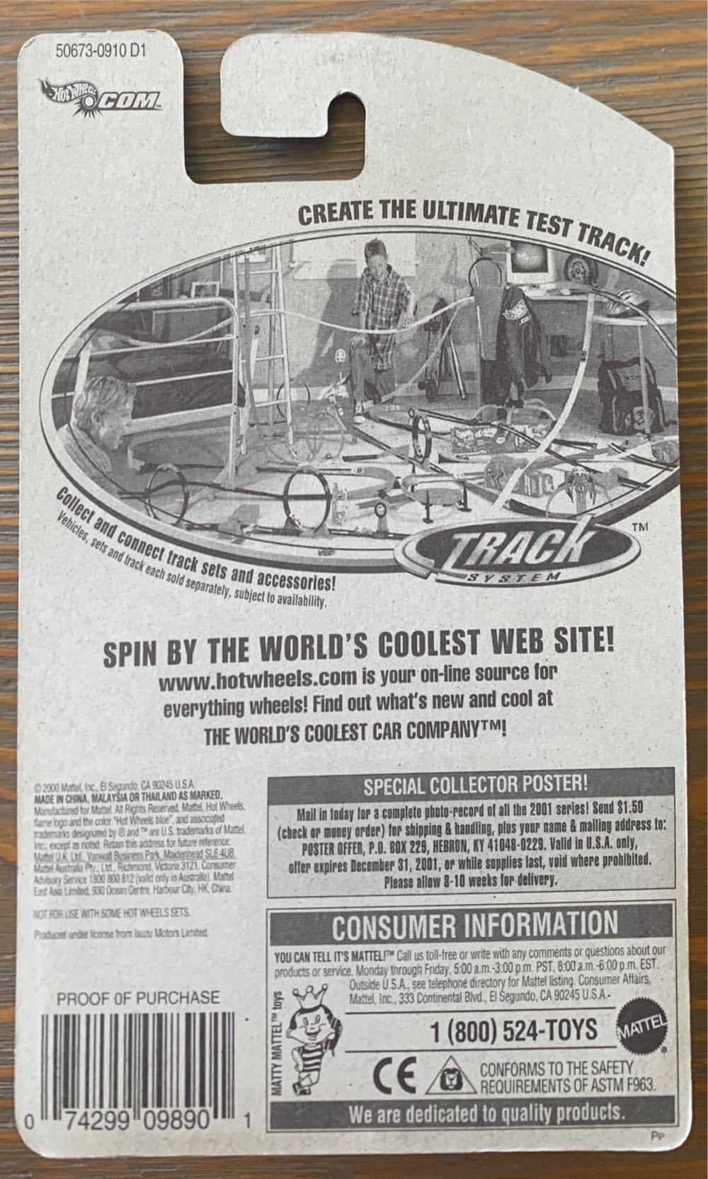 #489 Isuzu Vehicross  toy car collectible - Main Image 3