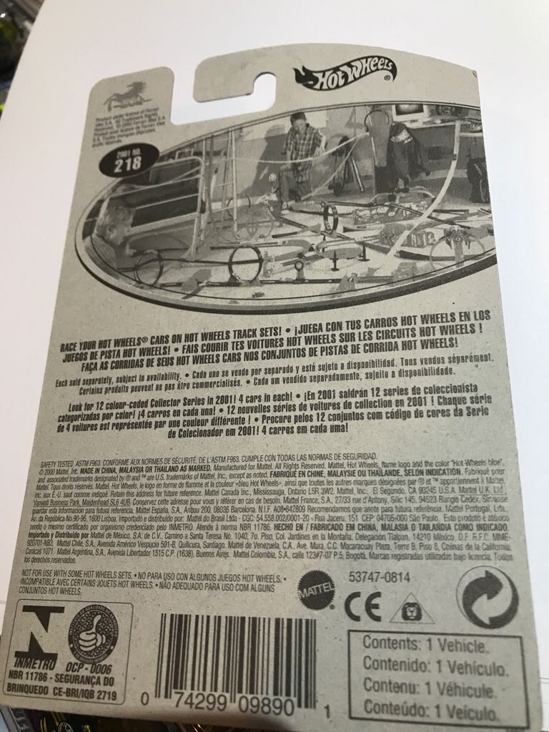 Ferrari 250 - Hot Wheels toy car collectible - Main Image 2