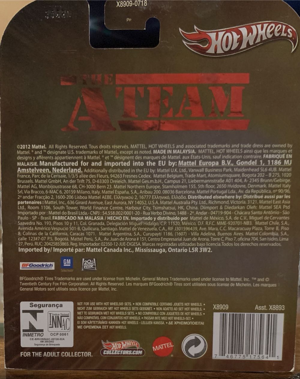 Custom GMC Panel Van - Retro Entertainment Series toy car collectible - Main Image 3