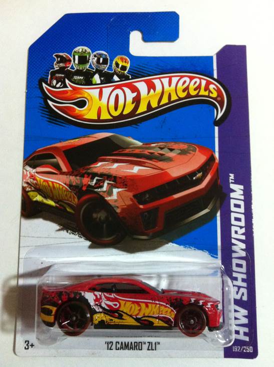 ’12 Camaro ZL1 - 2013 HW Showroom - HW Garage toy car collectible - Main Image 1