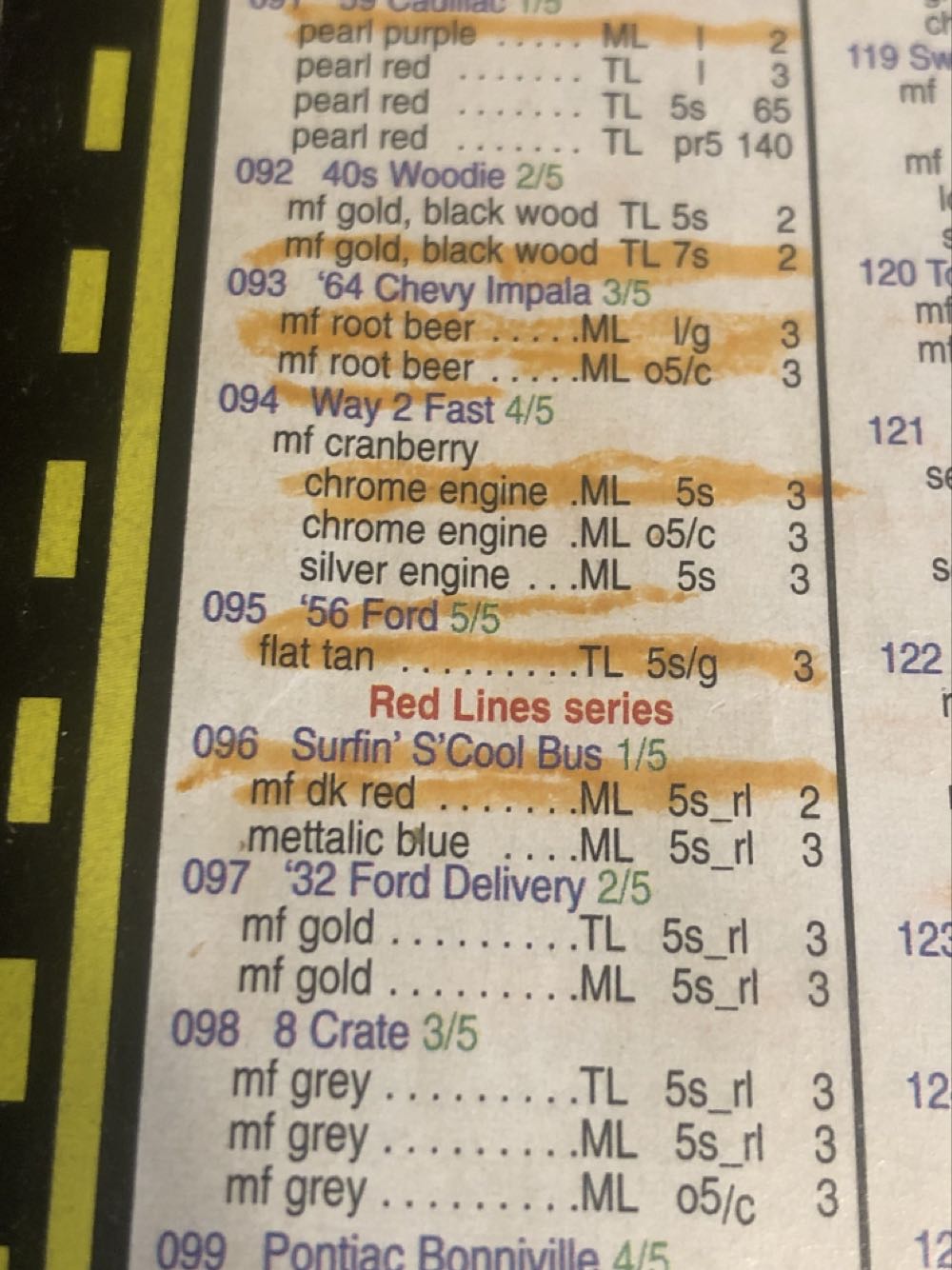 Surfin’ School Bus - Red Lines toy car collectible - Main Image 3