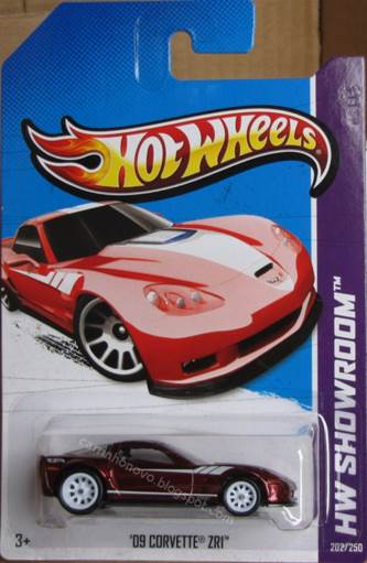 ’09 Corvette ZR1 - HW Showroom Corvette 60th toy car collectible - Main Image 2