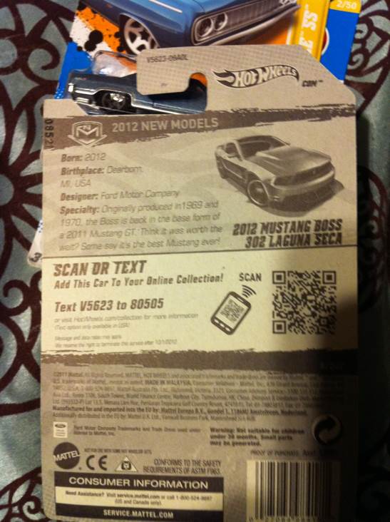 8/247 - 2012 New Models toy car collectible - Main Image 2