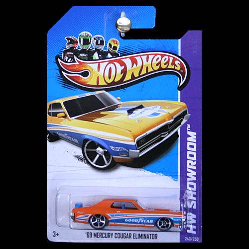 ’69 Mercury Cougar Eliminator - HW Showroom - 2013 toy car collectible - Main Image 1