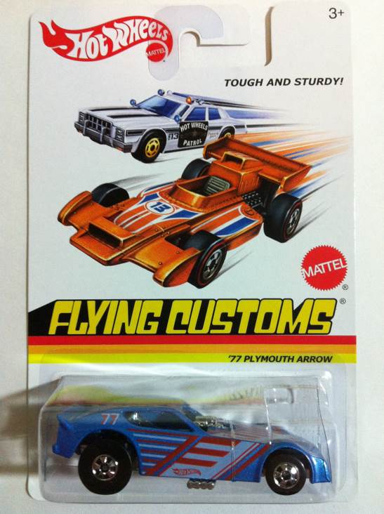 ’77 Plymouth Arrow - Flying Customs ’12 toy car collectible - Main Image 1