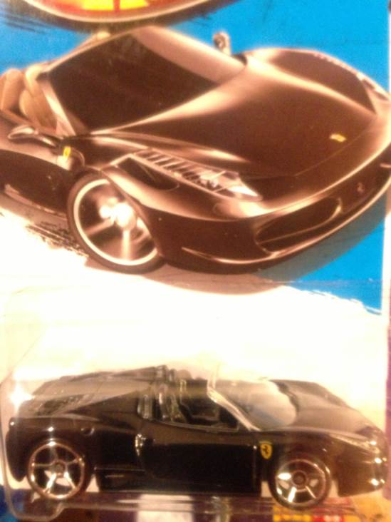 Ferrari 458 Spider  toy car collectible - Main Image 1