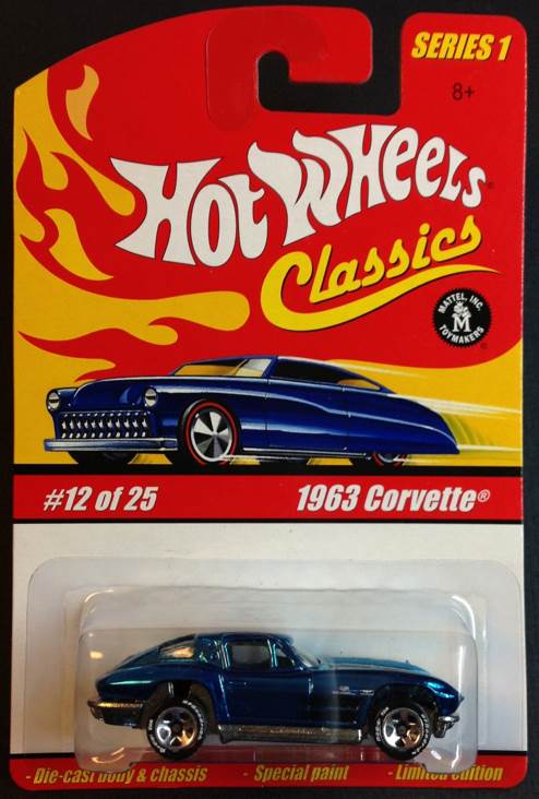 Chevy Corvette - 1963 - 2005 HW Classics Series 1 toy car collectible - Main Image 1