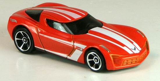 2009 Corvette Stingray Concept - HW SHOWROOM - 2013 HW PERFORMANCE toy car collectible - Main Image 2