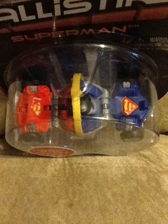 2012 Hot Wheels Ballistiks Superman  toy car collectible - Main Image 2