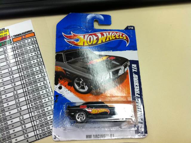 Pontiac Firebird - 12 HW Racing toy car collectible - Main Image 1