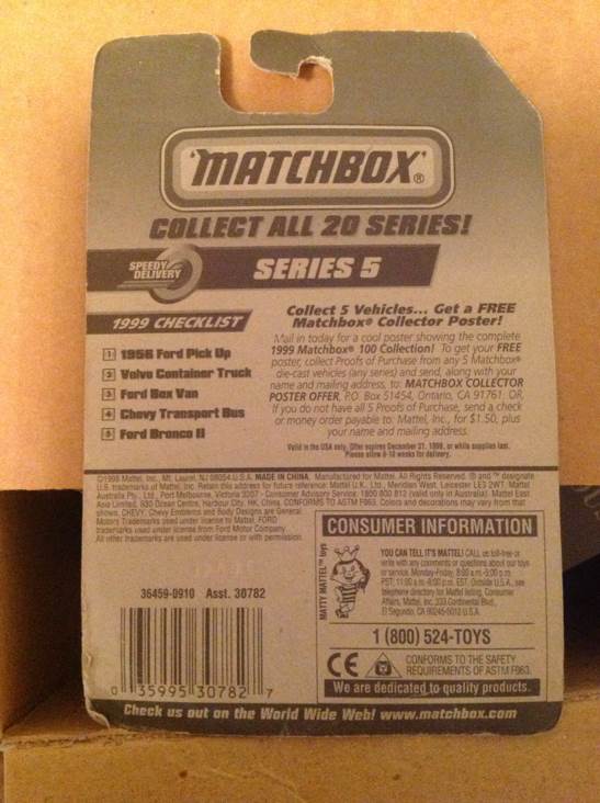 Ford Bronco II - Speedy Delivery toy car collectible - Main Image 2