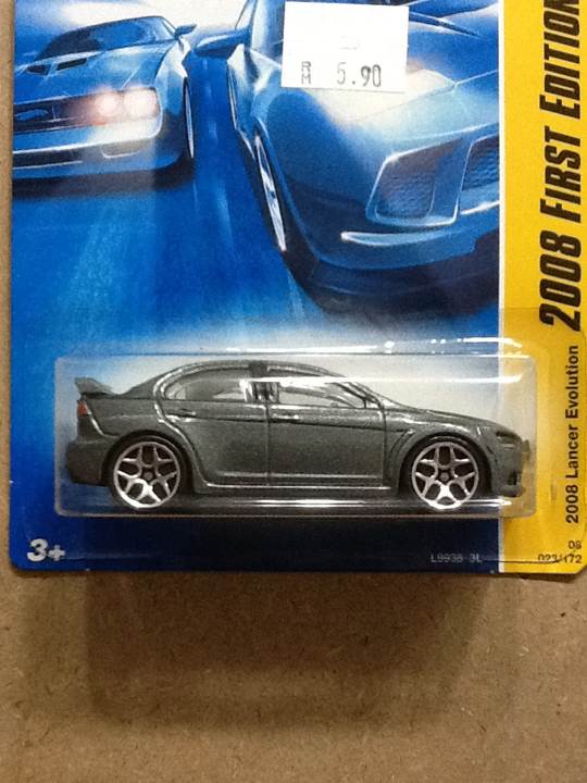 Mitsubishi 2008 Lancer Evolution - 2008 First Editions toy car collectible - Main Image 2