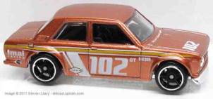 Datsun Bluebird 510 (Loose) - HW New Models toy car collectible - Main Image 1