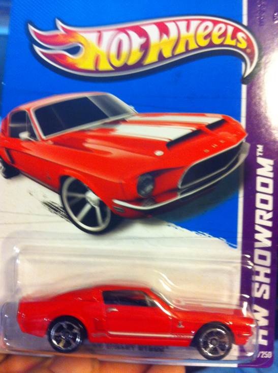 ’68 Shelby GT500 - HW Showroom Performance toy car collectible - Main Image 2