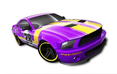 ’07 Ford Shelby GT-500 - HW CODE CARS 12 toy car collectible - Main Image 2