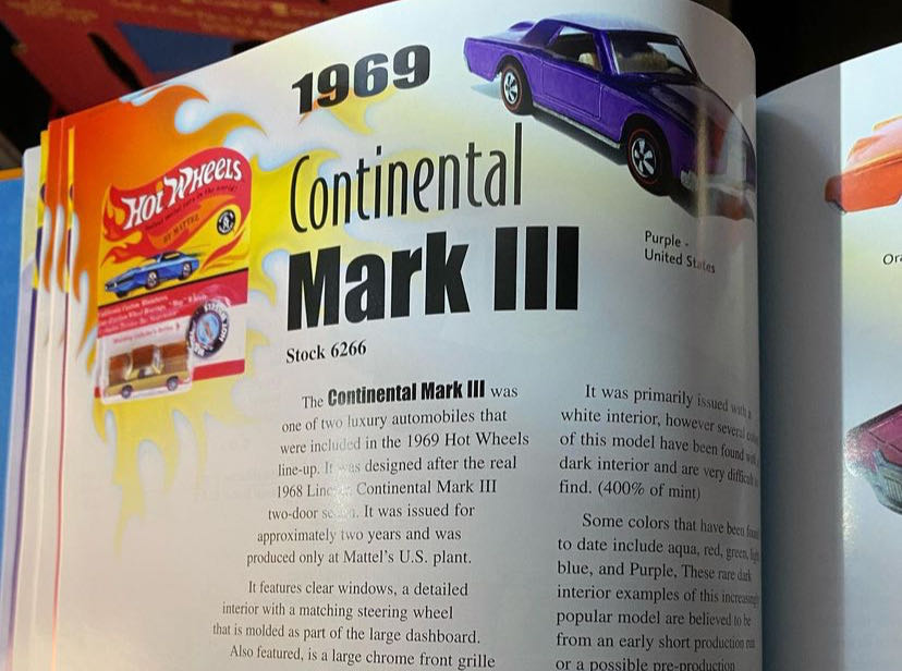 Custom Continental Mark III Lincoln - 1969 Hot Wheels toy car collectible - Main Image 4