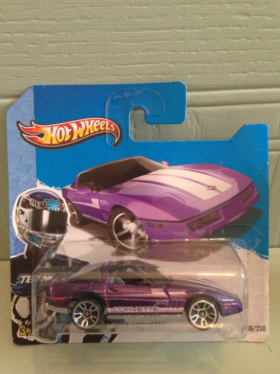 80s Corvette - HW Showroom toy car collectible - Main Image 1