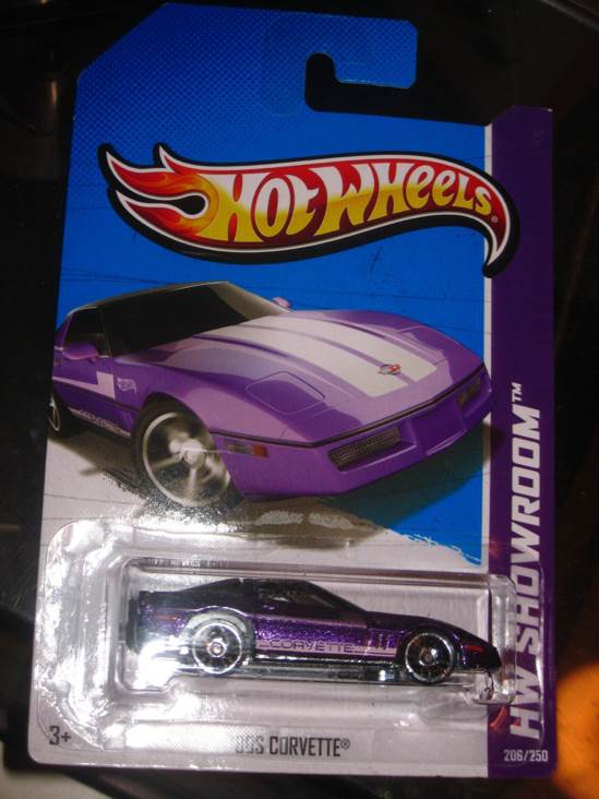 80s Corvette - HW Showroom toy car collectible - Main Image 2