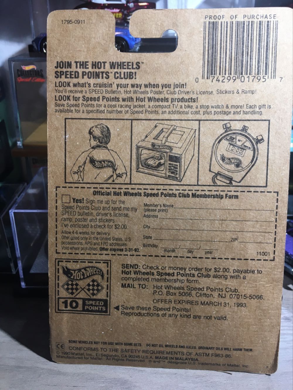 1990 #72 School Bus bw - Mainline toy car collectible - Main Image 3